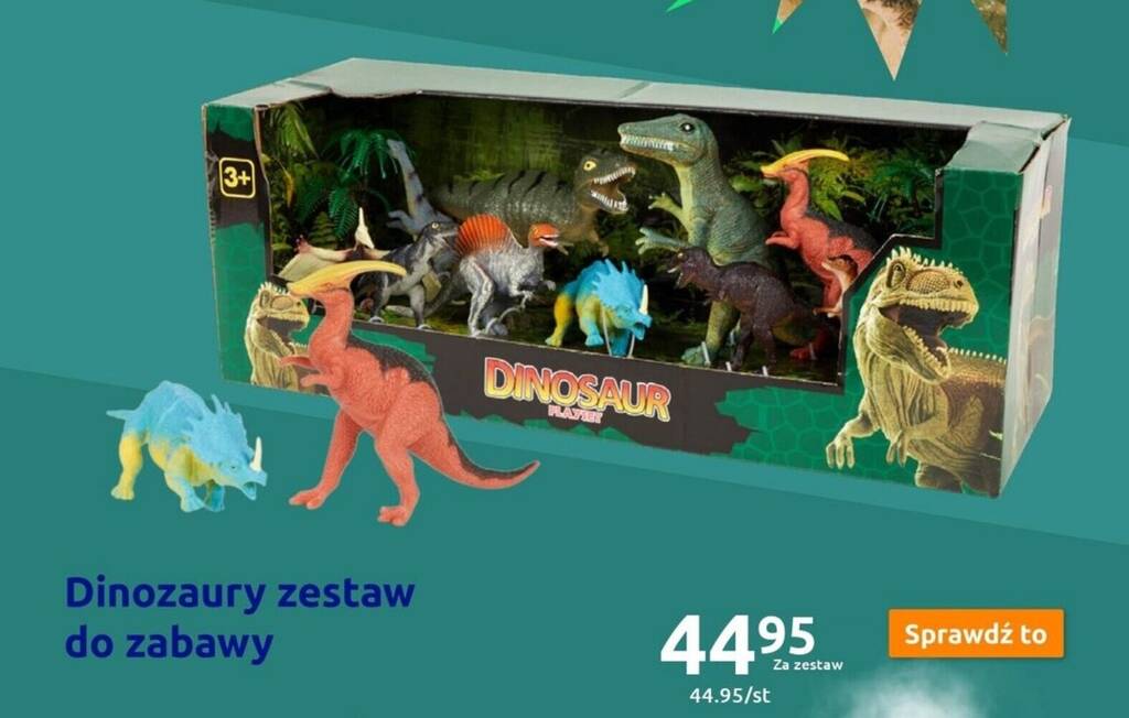 Action Dinozaury zestaw do zabawy oferta