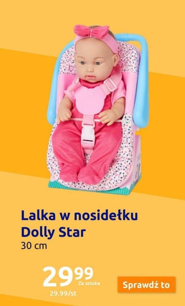 Action Lalka w nosidełku Dolly Star oferta