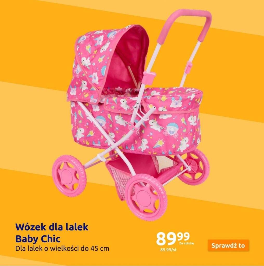 Action Wózek dla lalek Baby Chic oferta