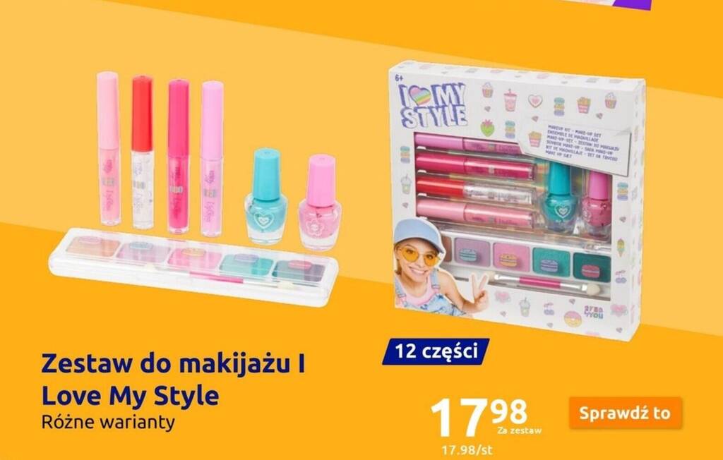 Action Zestaw do makijażu I Love My Style oferta