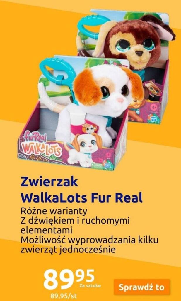 Action Zwierzak WalkaLots Fur Real oferta