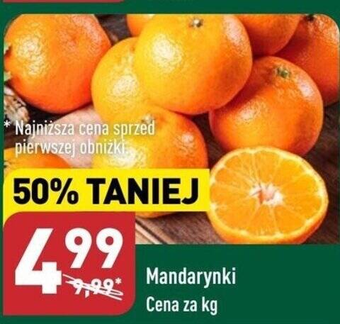 ALDI Mandarynki 1kg oferta