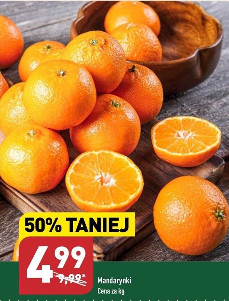 ALDI Mandarynki 1kg oferta