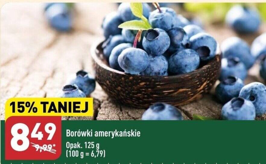 ALDI Borówki amerykańskie 125g oferta