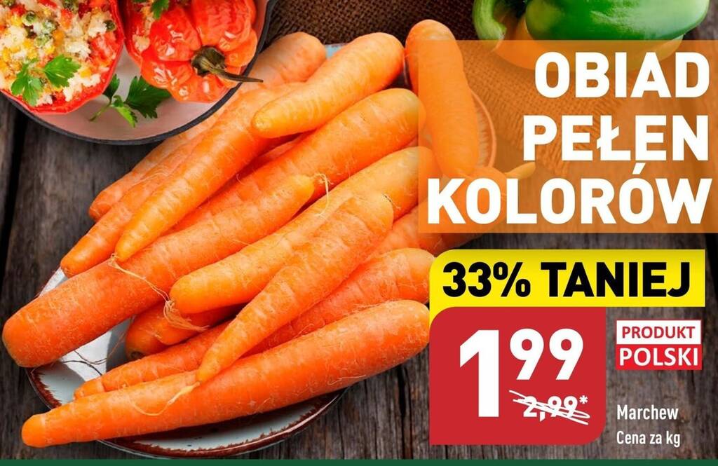 ALDI Marchew 1kg oferta