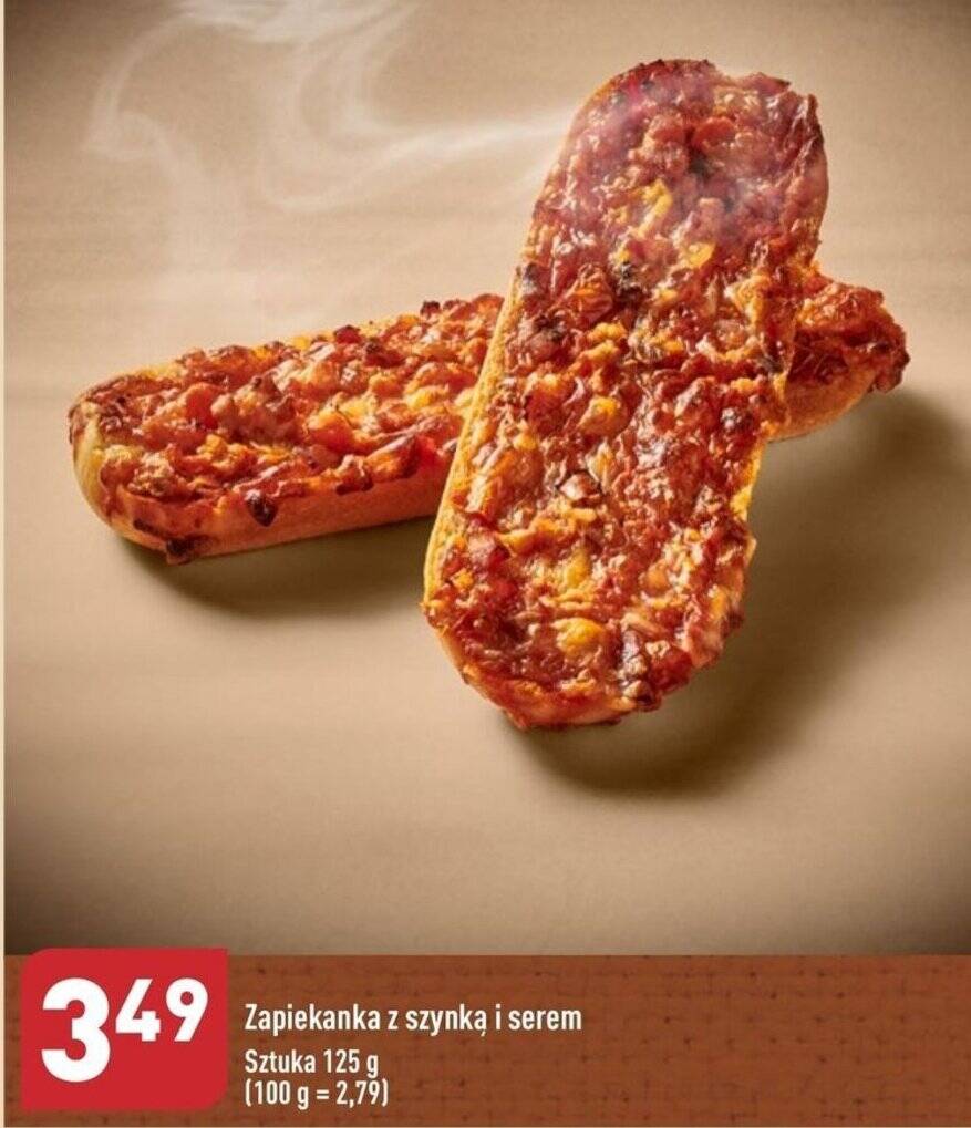 ALDI Zapiekanka z szynką i serem 125 g oferta
