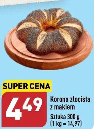 ALDI Korona złocista z makiem 300g oferta