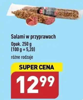 ALDI Salami w przyprawach 250 g oferta