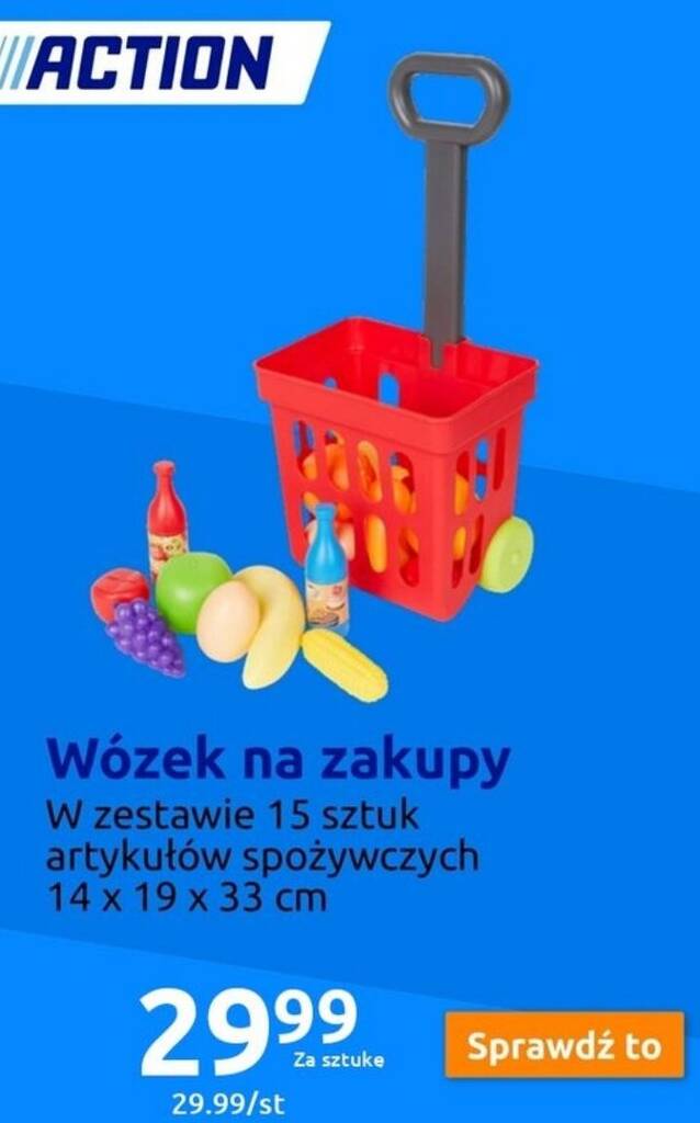 Action Wózek na zakupy oferta