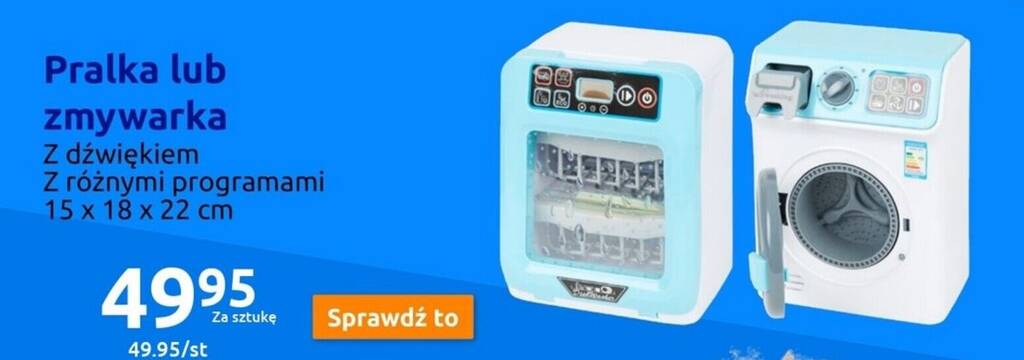 Action Pralka lub zmywarka oferta