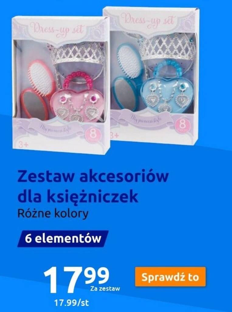 Action Zestaw akcesoriów dla księżniczek oferta
