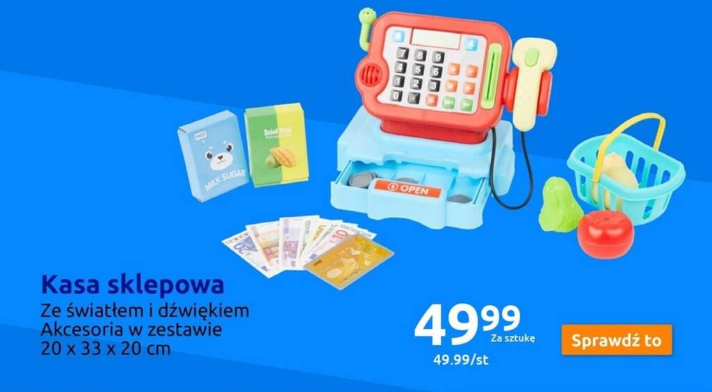 Action Kasa sklepowa oferta