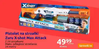Pistolet na strzałki Zuru X-shot Max Attack
