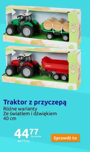 Action Traktor z przyczepą oferta