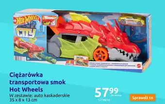 Action Ciężarówka transportowa smok Hot Wheels oferta