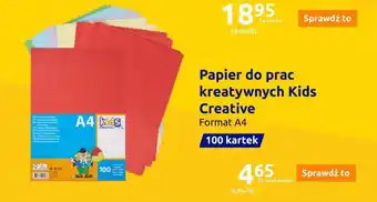 Action Papier do prac kreatywnych Kids Creative oferta