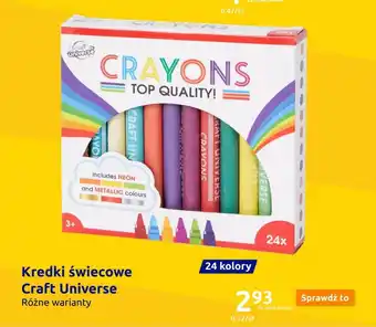 Action Kredki świecowe Craft Universe oferta