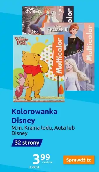 Action Kolorowanka Disney oferta