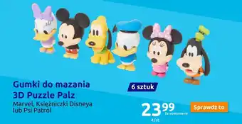 Action Gumki do mazania 3D Puzzle Palz oferta