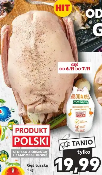 Kaufland Gęś tuszka oferta