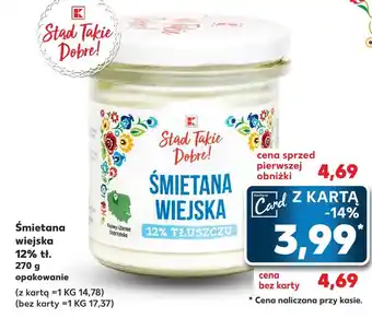 Kaufland Śmietana oferta