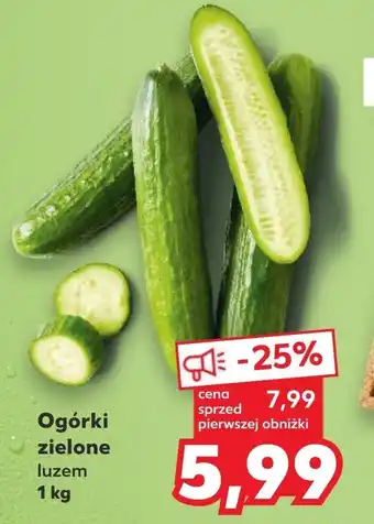 Kaufland Ogórki oferta