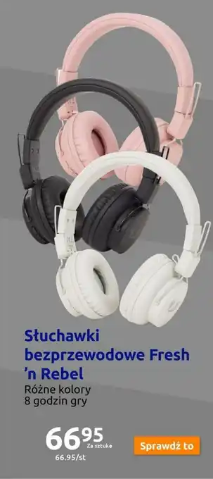 Action Słuchawki bezprzewodowe Fresh 'n Rebel oferta