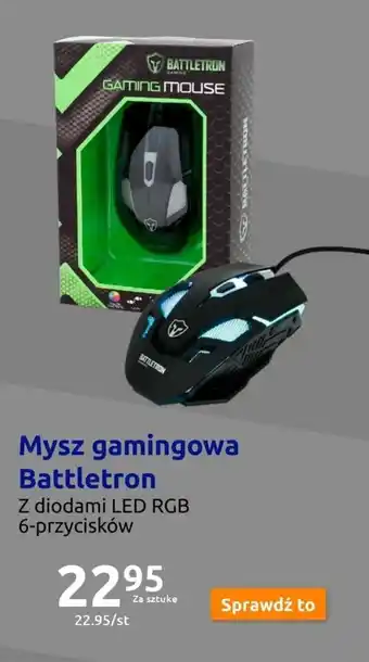 Action Mysz gamingowa Battletron oferta