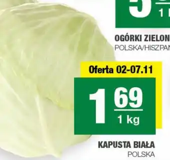 Spar KAPUSTA BIAŁA 1 kg oferta