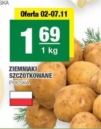 Spar ZIEMNIAKI SZCZOTKOWANE 1 kg oferta