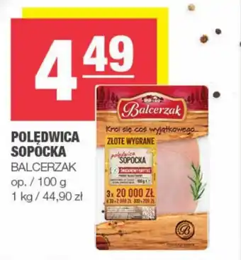 POLĘDWICA SOPOCKA 100 g