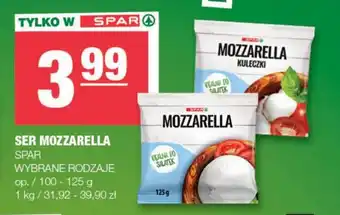 Spar SER MOZZARELLA 100-125 g oferta