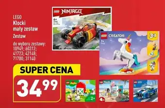 ALDI LEGO Klocki mały zestaw oferta