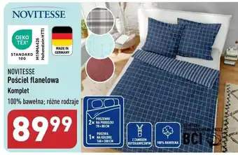ALDI NOVITESSE Pościel flanelowa oferta