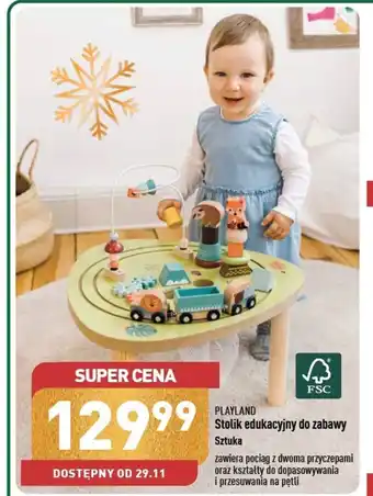 ALDI PLAYLAND Stolik edukacyjny do zabawy oferta
