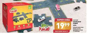 ALDI PLAYLAND Filcowe puzzle drogowe Sztuka oferta