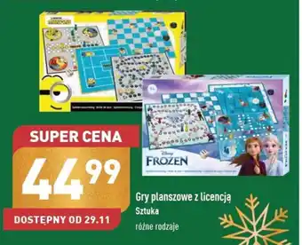 ALDI Gry planszowe z licencją oferta