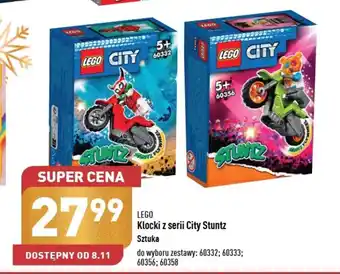 ALDI LEGO Klocki z serii City Stuntz Sztuka oferta
