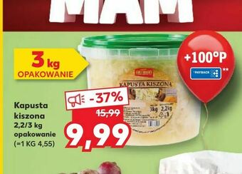 Kaufland Kapusta kiszona oferta