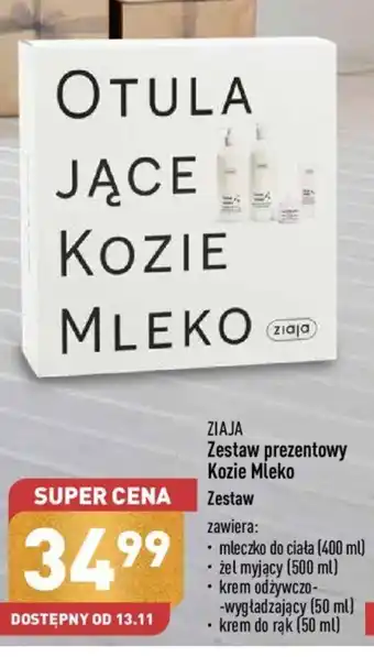 ALDI ZIAJA Zestaw prezentowy Kozie Mleko oferta