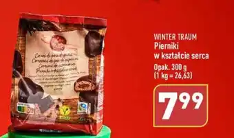ALDI WINTER TRAUM Pierniki w kształcie serca Opak. 300 g oferta