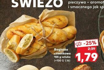 Kaufland Bagietka czosnkowa oferta