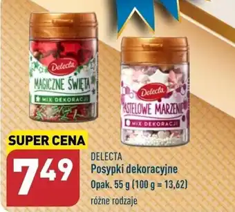 ALDI DELECTA Posypki dekoracyjne 55 g oferta