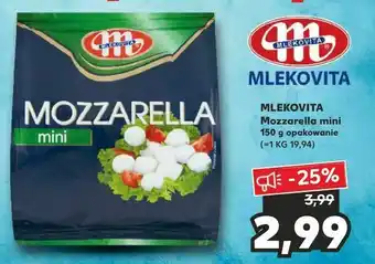 Kaufland MLEKOVITA Mozzarella mini oferta