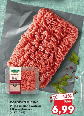 Kaufland K-STOISKO MIĘSNE Mięso mielone wołowe oferta