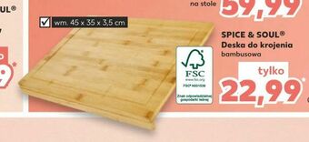 Kaufland SPICE & SOUL ® Deska do krojenia oferta