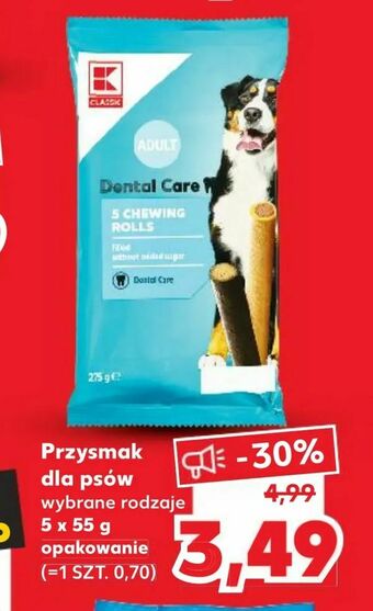 Kaufland Przysmak dla psów oferta