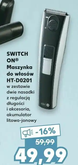 Kaufland SWITCH ON® Maszynka do włosów HT-D0201 oferta