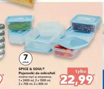 Kaufland SPICE & SOUL ® Pojemniki do mikrofali oferta