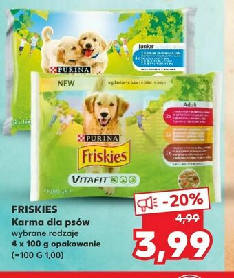 Kaufland FRISKIES Karma dla psów oferta